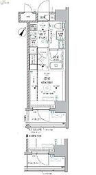 ベルグレード川崎AZ 1Kの間取図画像