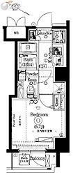 PrecedentHills阪東橋 1Kの間取図画像