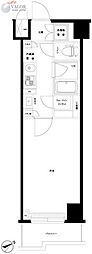 ルーブル南馬込参番館 1Kの間取図画像