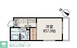 コンフォートメゾン 1Kの間取図画像