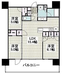 相模原市南区相模大野4丁目マンション 3LDKの間取図画像