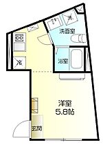 パークサイド戸越公園 301 ｜ 東京都品川区豊町3丁目（賃貸マンション1R・3階・19.01㎡） その2