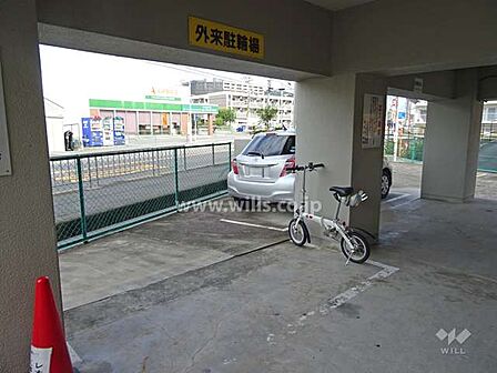 来客用駐輪場