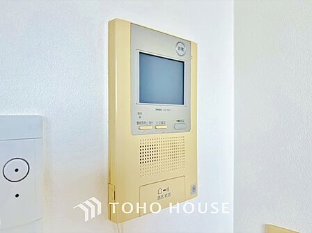 見える安心をカタチにしました。誰が来てもわかる様にモニター付きインターホンを設置。