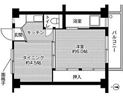 ビレッジハウス朝日ヶ丘2号棟 2階