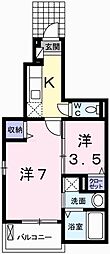 間取図画像 1SK