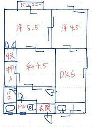 間取図画像 3DK