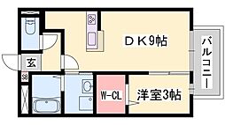 間取図画像 1DK