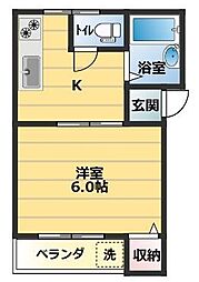 サンハイツ上滝野　Ｄ棟 2階
