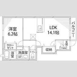 カノン・ビューレA棟 1階
