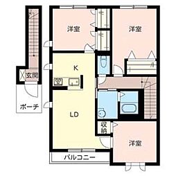 アゼリア宮上C 2階