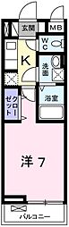 間取図画像 1K