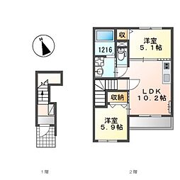 グローリーデイズ 2階