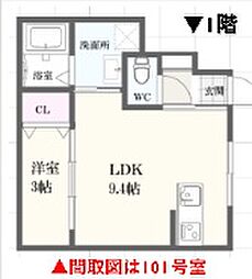 ボヌール妻鹿駅前 1階/102