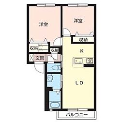 シャーメゾン西蒲田II 2階