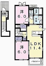 フェリオ 2階/201