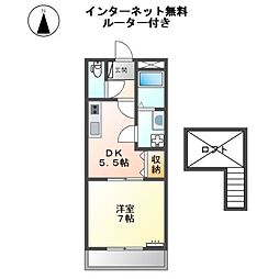 ガーデンホームオーブ 2階/202