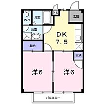 2階 / 2DK / 40.04㎡
