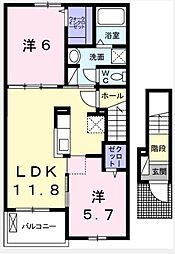 Ｒグレイ砥堀 2階/202