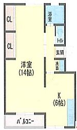 ときわコーポ1号館 3階/302