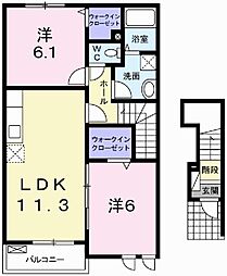 アプローズB 2階/201