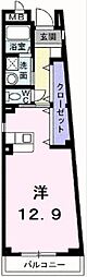 ボニートカージェ3 1Kの間取図画像