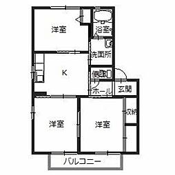 フレグランス今市II 2階/A202