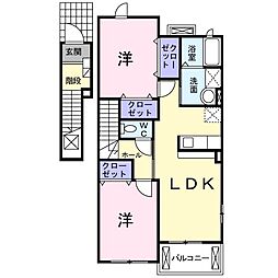 フレミールA 2階