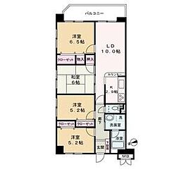 リバード東今宿 4LDKの間取図画像
