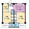 ビレッジハウス野村2号2階4.4万円