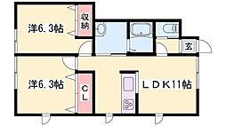 シャーメゾン花水木 1階