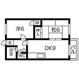 ハイツパークス 2階