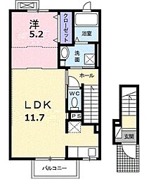 アンソレイユIII 2階
