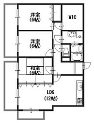 スクエアメゾン姫路城前 3SLDKの間取図画像