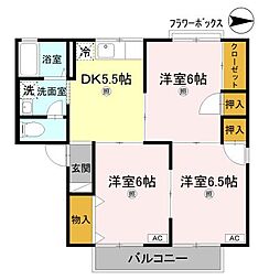 シャトルSK A棟・B棟 2階