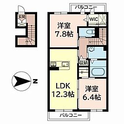 メゾンカンヌ 2階