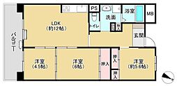 姫路東夢前台住宅・鉄筋9号棟 5階