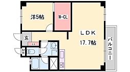 ビラ土山 2階