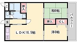 メゾンやすむろI 2階