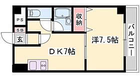 兵庫県姫路市佃町（賃貸マンション1DK・2階・32.09㎡） その2