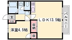 兵庫県姫路市広畑区小坂（賃貸アパート1LDK・1階・40.92㎡） その2