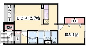 兵庫県加古川市平岡町中野（賃貸アパート1LDK・1階・46.03㎡） その2