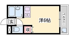 兵庫県姫路市増位本町２丁目（賃貸マンション1R・2階・19.84㎡） その2