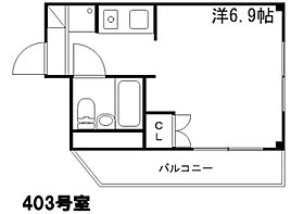 兵庫県姫路市新在家中の町（賃貸マンション1K・4階・19.27㎡） その2