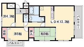 兵庫県姫路市安田１丁目（賃貸マンション3LDK・5階・73.36㎡） その2