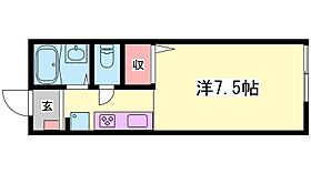 兵庫県三木市志染町広野１丁目（賃貸アパート1K・1階・22.85㎡） その2