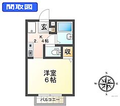 兵庫県たつの市龍野町北龍野（賃貸アパート1K・2階・19.87㎡） その2