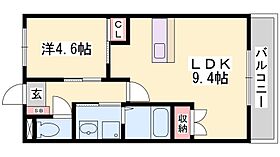 兵庫県加東市南山５丁目（賃貸アパート1LDK・1階・36.00㎡） その2