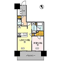 兵庫県姫路市忍町（賃貸マンション1LDK・6階・47.24㎡） その2