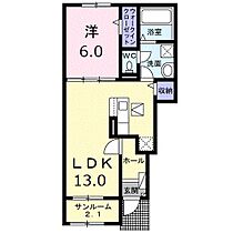 兵庫県姫路市御立中７丁目（賃貸アパート1LDK・1階・50.01㎡） その2